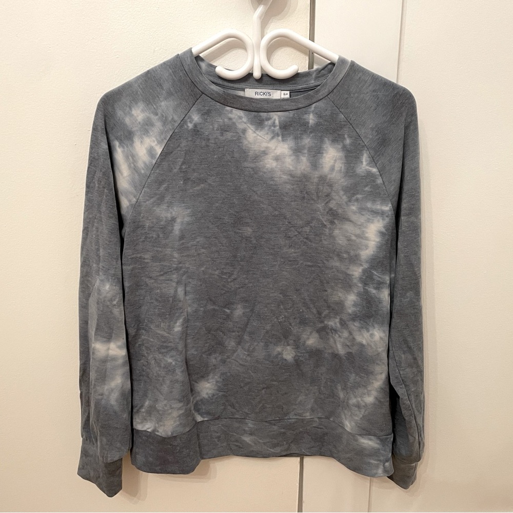 Ricki’s Tie Dye crew neck sweater